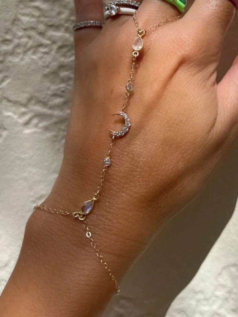 Moon Hand Chain S1494